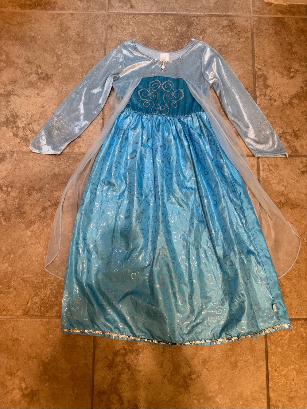 Little Adventures Ice Princess Dress - Girls Large 5-7 Years